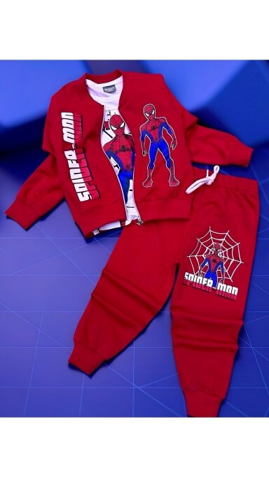 3-jų dalių ,,Spider Man” komplektukas 3-jų dalių ,,Spider Man” komplektukas