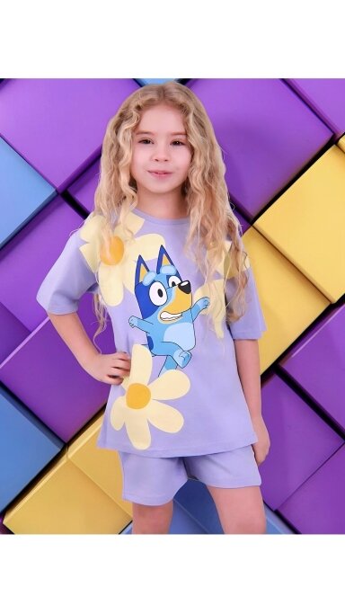 ,,Bluey” šortų komplektukas ,,Bluey” šortų komplektukas