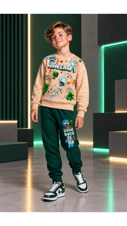 ,,Minecraft” komplektukas berniukui 3
