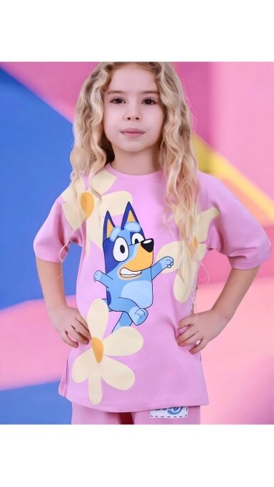 ,,Bluey” šortų komplektukas ,,Bluey” šortų komplektukas
