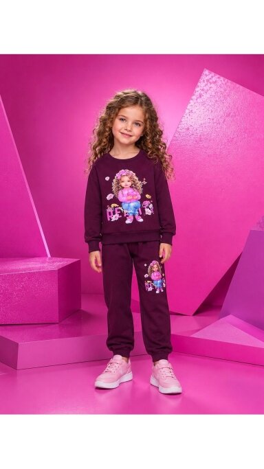 Bordo spalvytės ,,Girls” komplektukas Bordo spalvytės ,,Girls” komplektukas