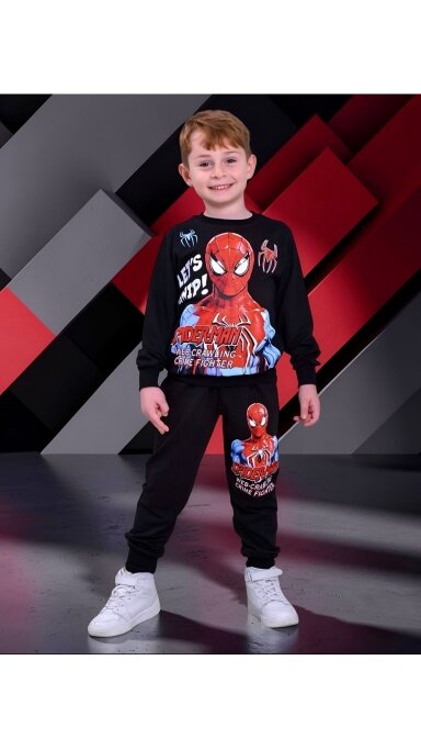 Juodas ,,Spider” komplektukas Juodas ,,Spider” komplektukas