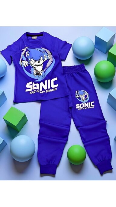 Mėlynas ,,Sonic” komplektukas Mėlynas ,,Sonic” komplektukas