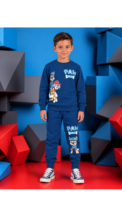Tamsiai mėlynas  ,,Paw Patruliai” komplektukas berniukui