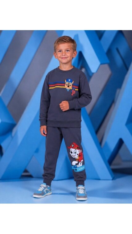 Pilkas ,,Paw Patrulis ” komplektukas Pilkas ,,Paw Patrulis ” komplektukas