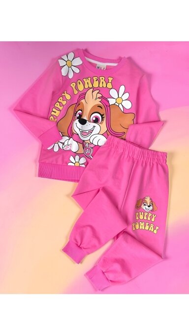 Rožinis ,,Paw Patrulė” komplektukas Rožinis ,,Paw Patrulė” komplektukas