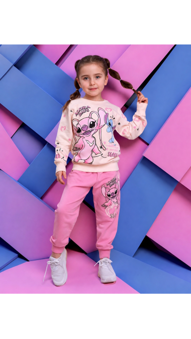 Rožinis ,,Stich” komplektukas Rožinis ,,Stich” komplektukas