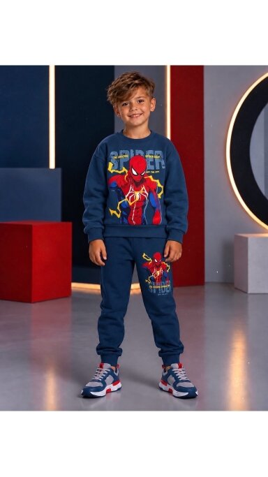 ,,Spider Man” komplektukas  (su pūkeliu)