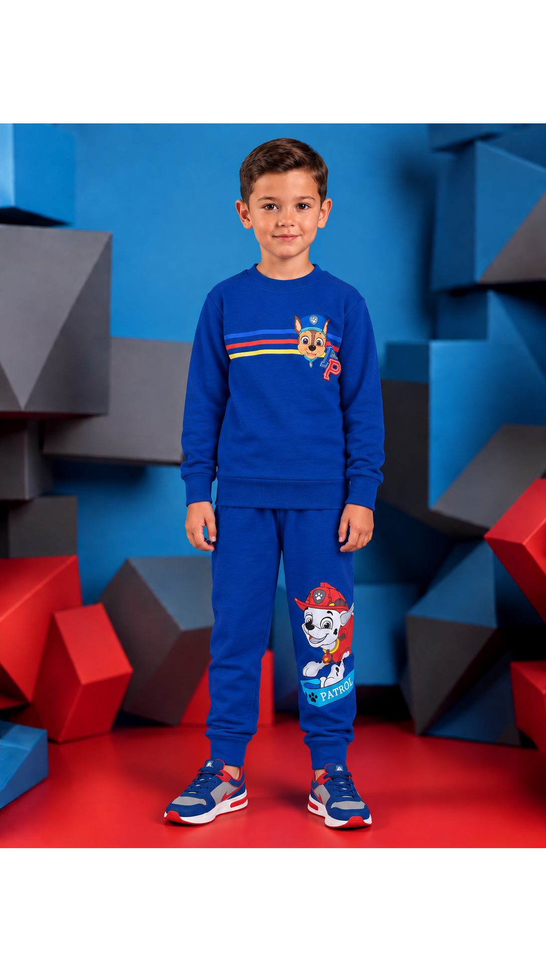 Mėlynas ,,Paw Patruliai” komplektukas Mėlynas ,,Paw Patruliai” komplektukas