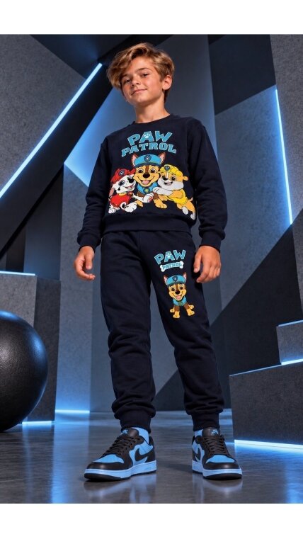 Tamsiai pilkas ,,Paw Patrol” komplektukas