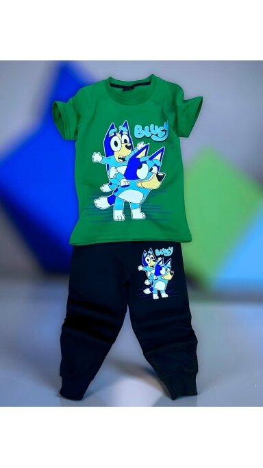 ŽALIAS ,,Bluey” komplektukas ŽALIAS ,,Bluey” komplektukas