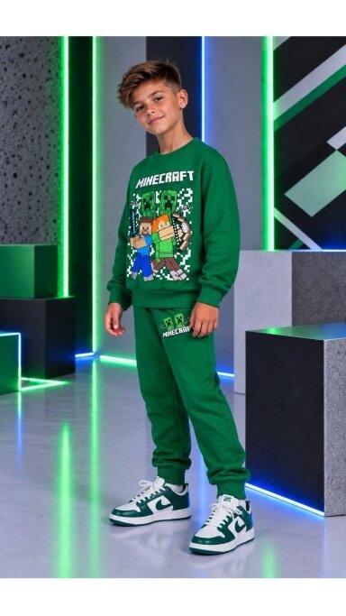 Žalias ,,Minecraft” komplektukas Žalias ,,Minecraft” komplektukas