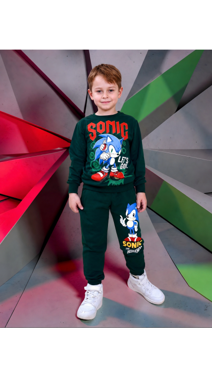 Žalias ,,Sonic” komplektukas 1